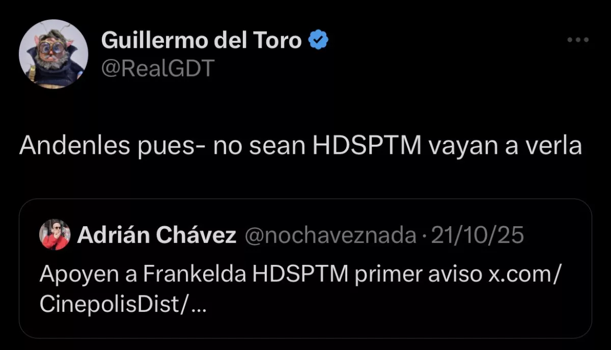 Tweet-Guillermo-del-Toro