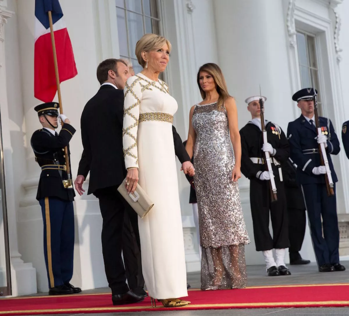 State Dinner in honor of French President Emmanuel Macron, Washington DC, USA - 24 Apr 2018