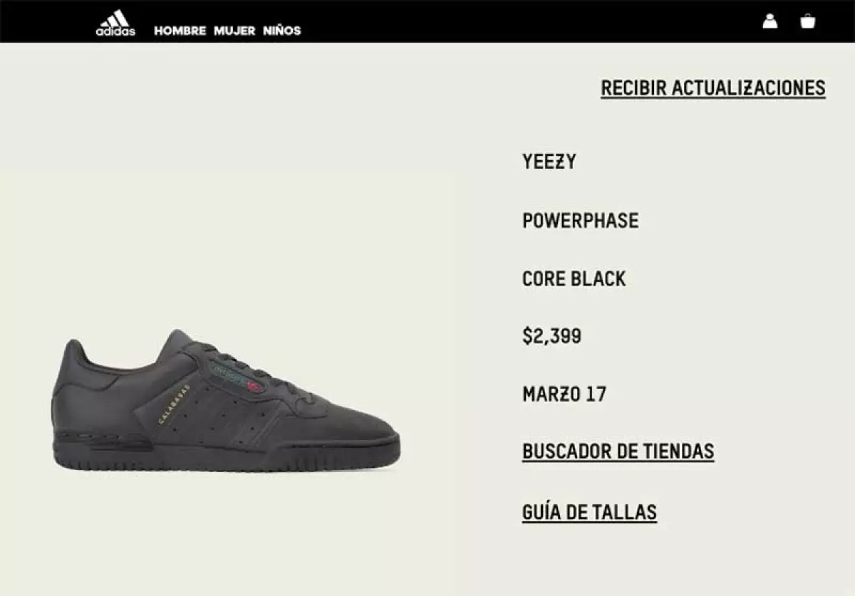 Adidas Yeezy Powerphase