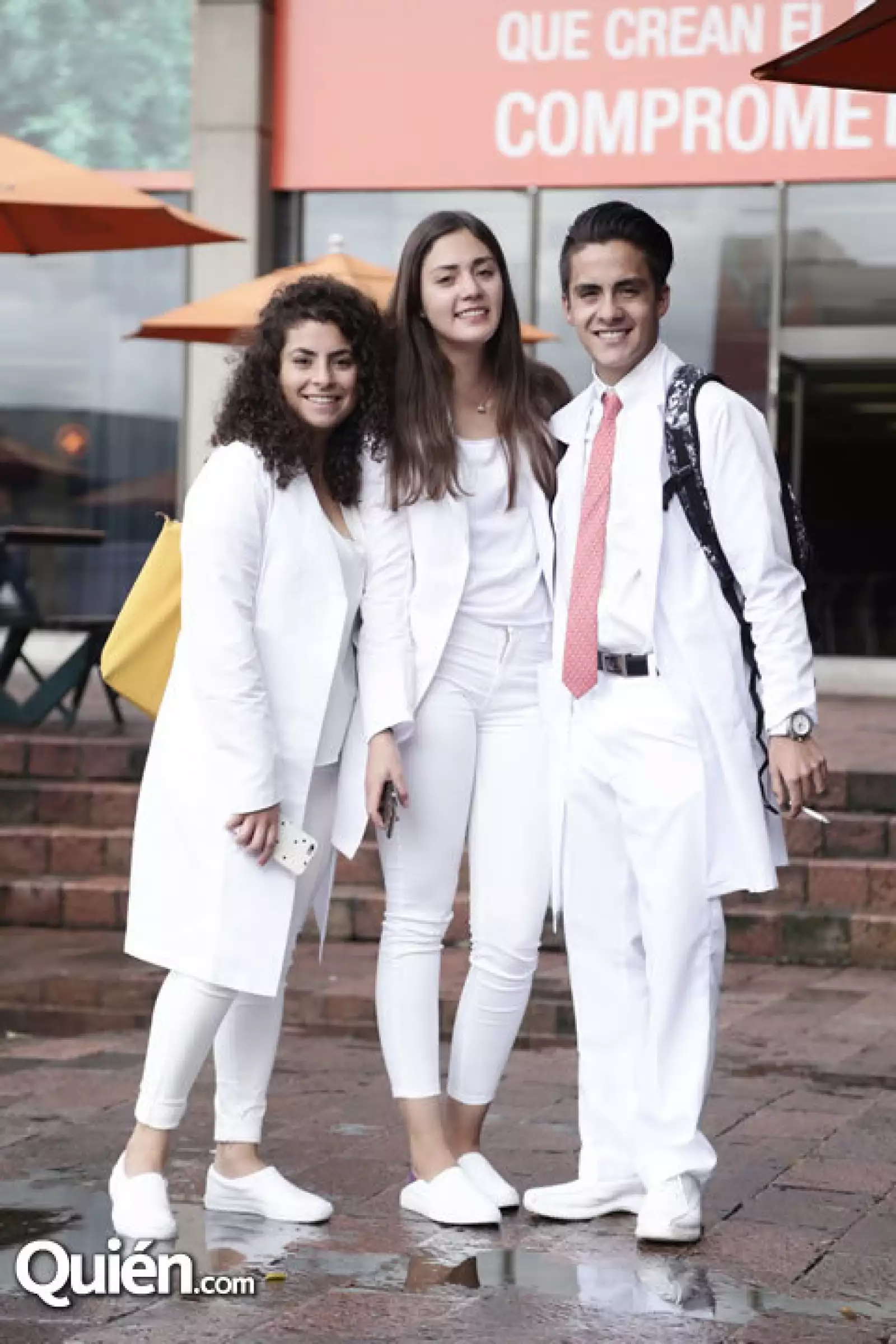 Miriam Chami, Jaasiel Quevedo y Javier Barragán