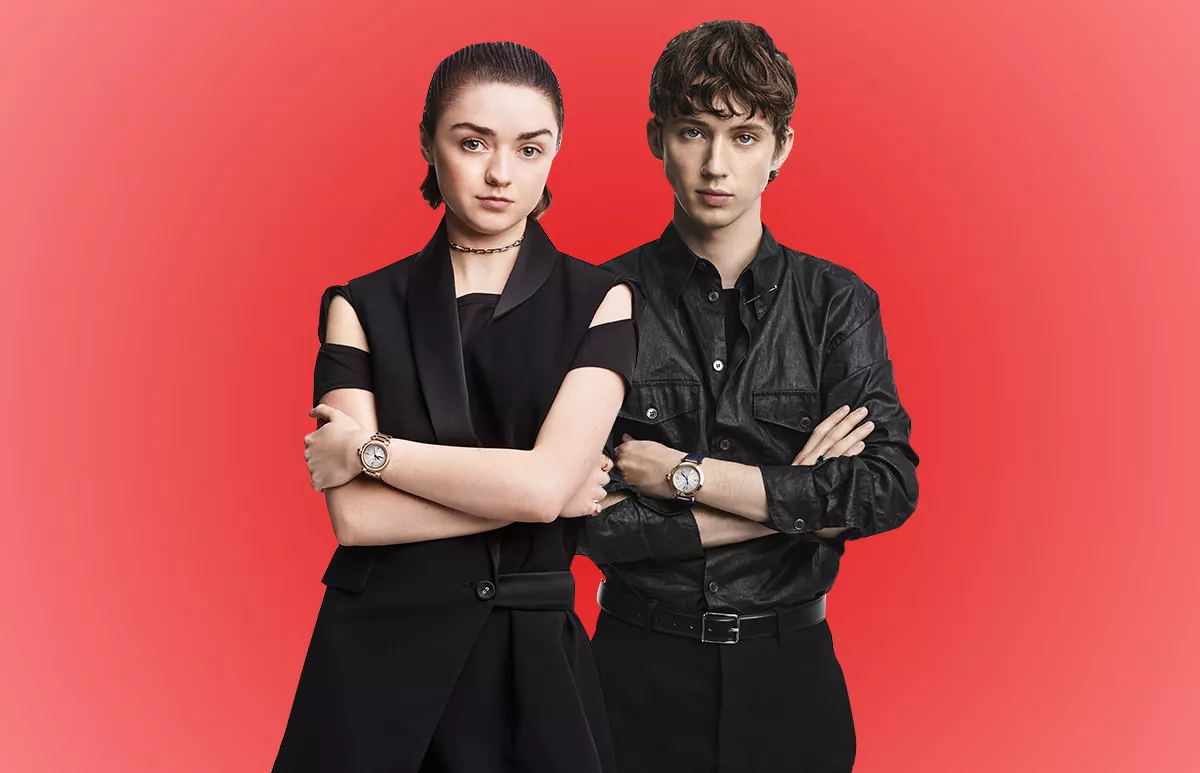 Foto: Cartier, Maisie Williams y Troye Sivan