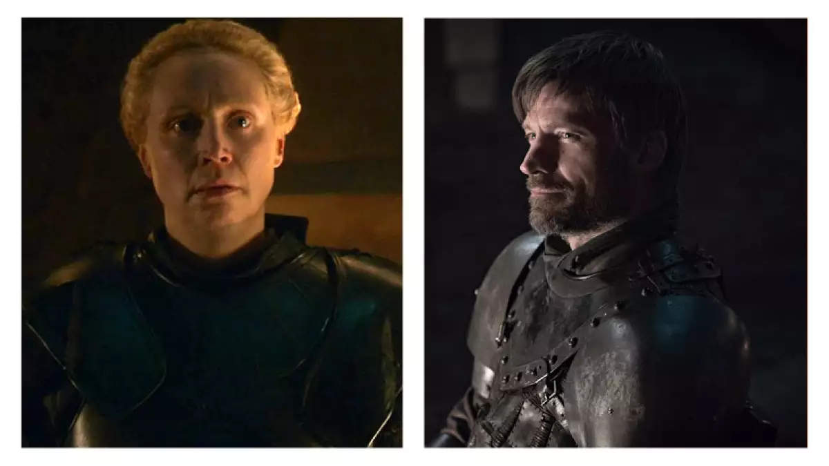 Gwendoline Christie y Nikolaj Coster-Waldau