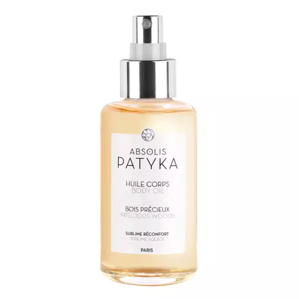 Absolis Patyka: Body Oil Precious Woods. 810 pesos. garameansgood.com