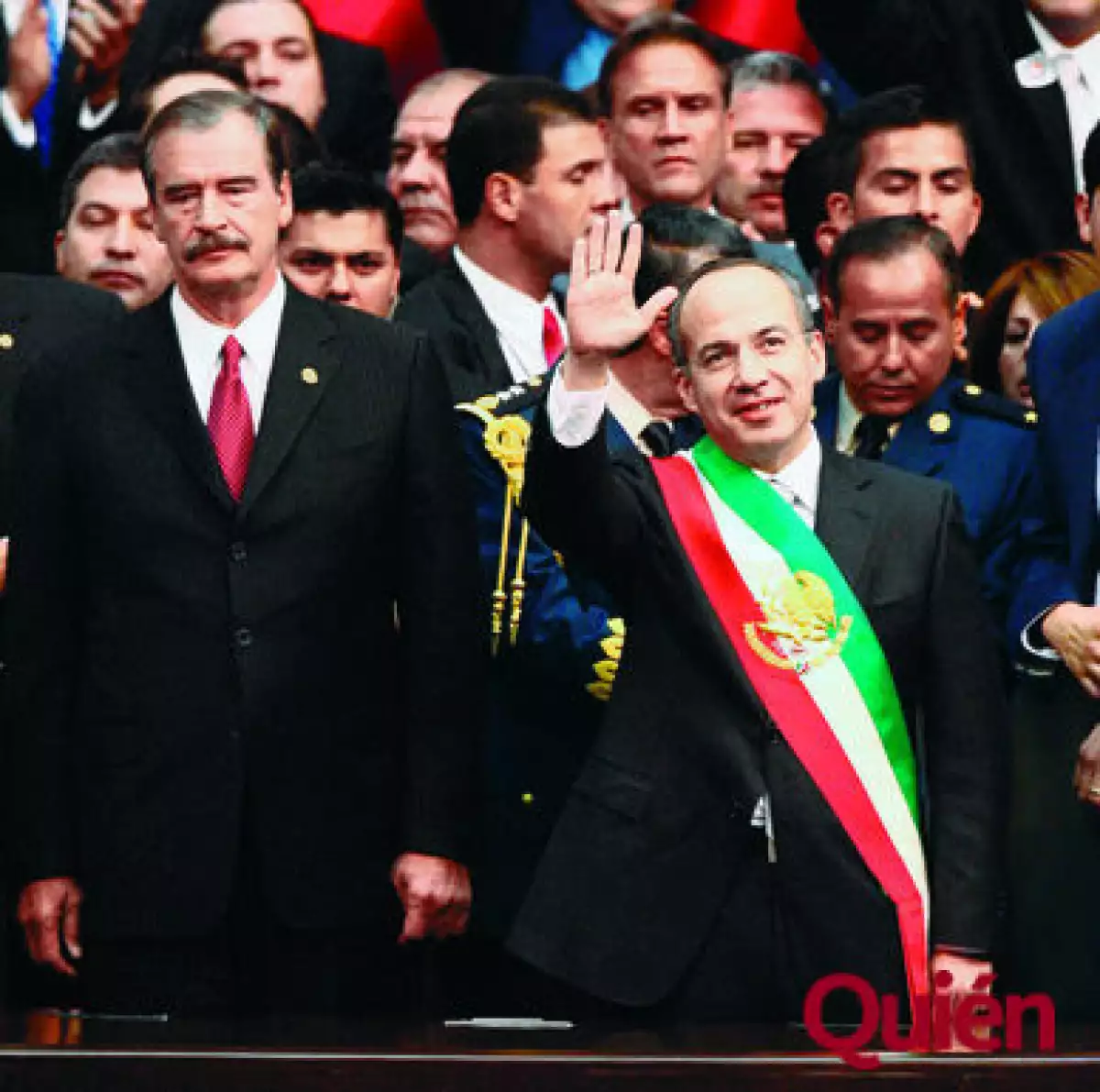 Vicente Fox Quesada, Felipe Calderón Hinojosa