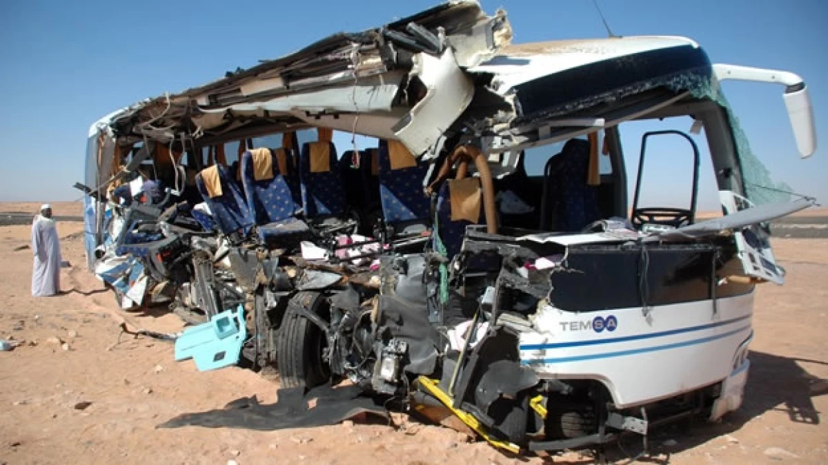 Egipto Aswan accidente