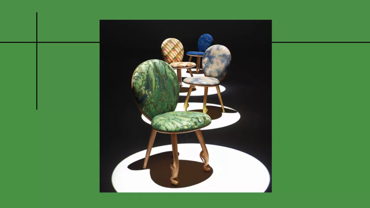 Foto de las Sillas de Christian Louboutin y Pierre Yovanovitch