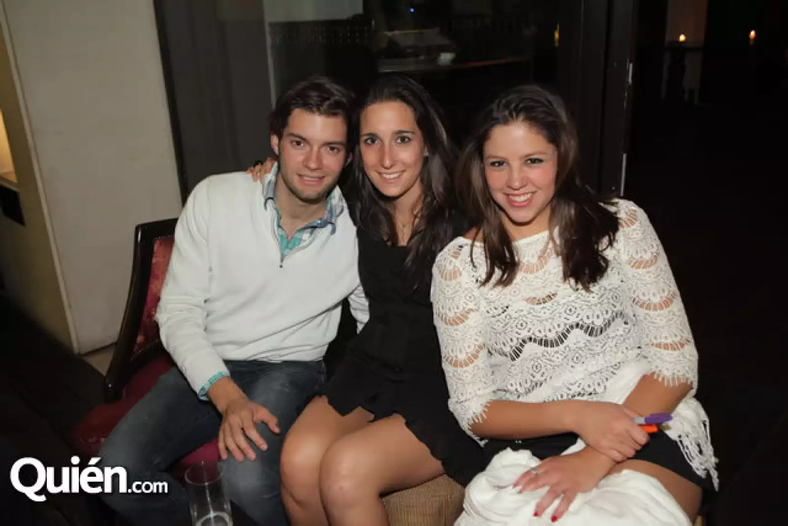 Jorge de Ovando, Gaby Ávalos y Cecilia Monzón