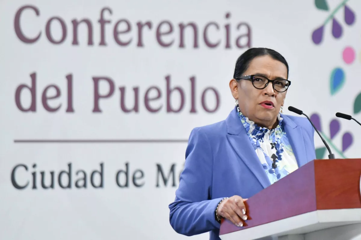 Rosa Icela Rodríguez llama a revisar la 'ley censura' en Puebla 