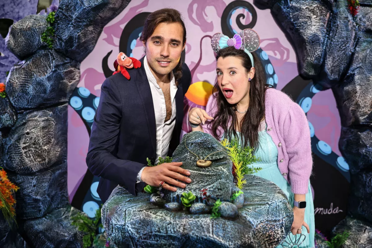 Jorge Blanco y Stephie Caire