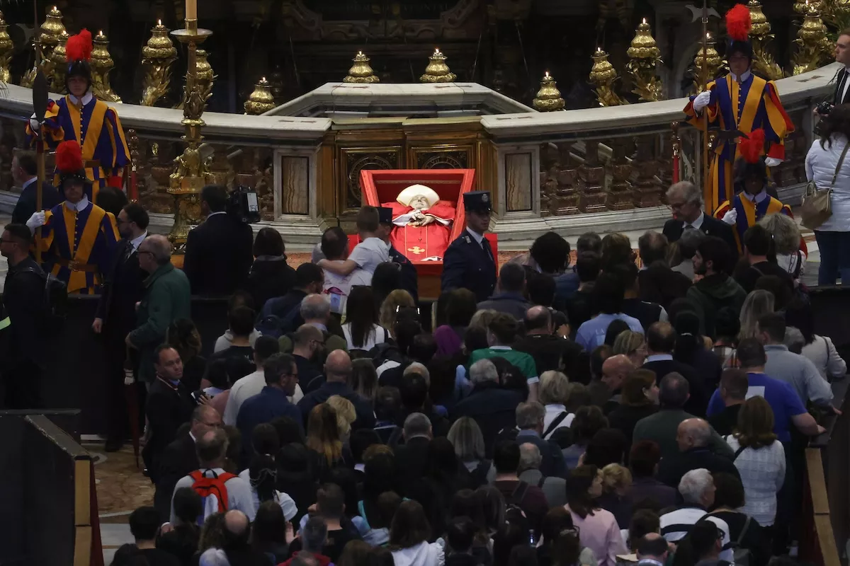 Funeral del papa Francisco en la basílica de San Pedro en El Vaticano