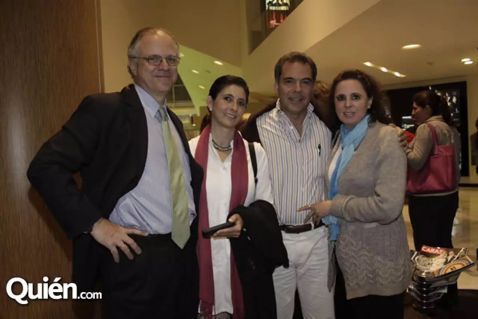 Carlos Vinuesa, Cristina Gil, Pepe Carmona y Annie Lu Carmona