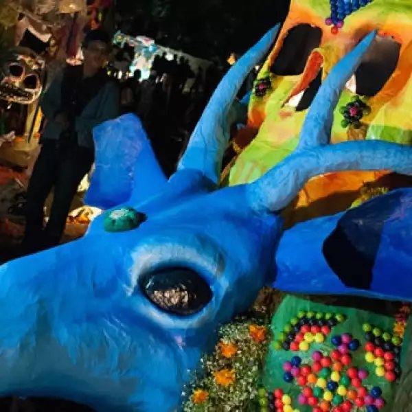 La UNAM recibe las ofrendas de muertos