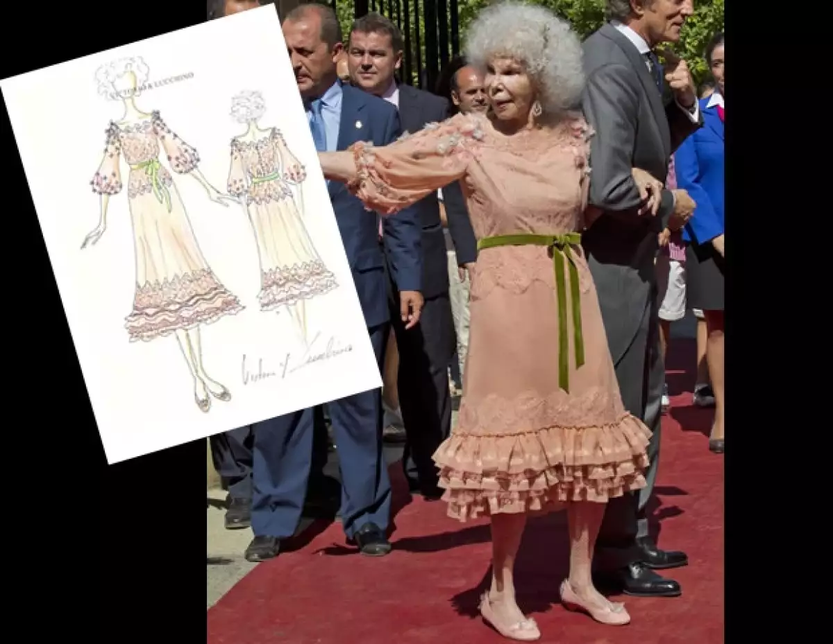Cayetana de Alba y Alfonso Diez contrajeron nupcias en una íntima ceremonia en Sevilla, donde llamó la atención la alegría de la novia.