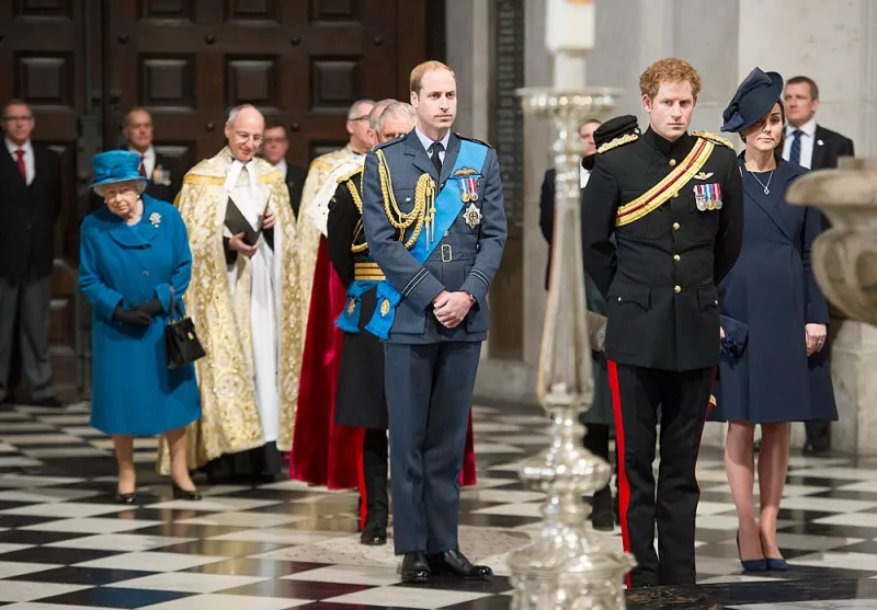 Príncipe William y el príncipe Harry