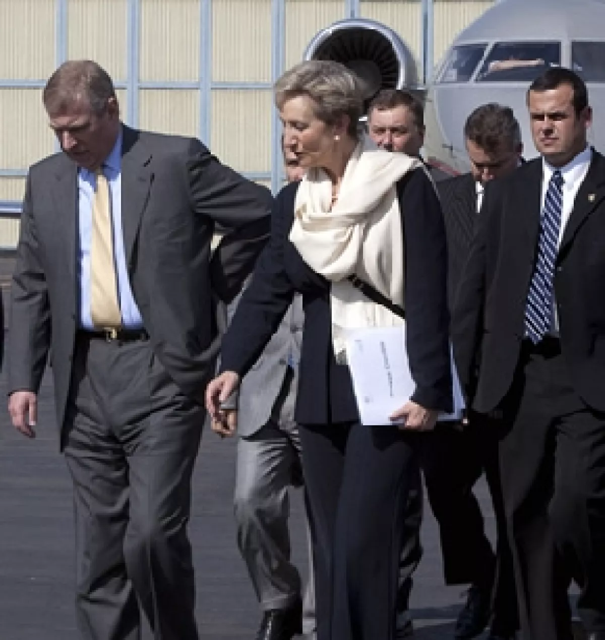 Aquí durante su llegada a Hidalgo.