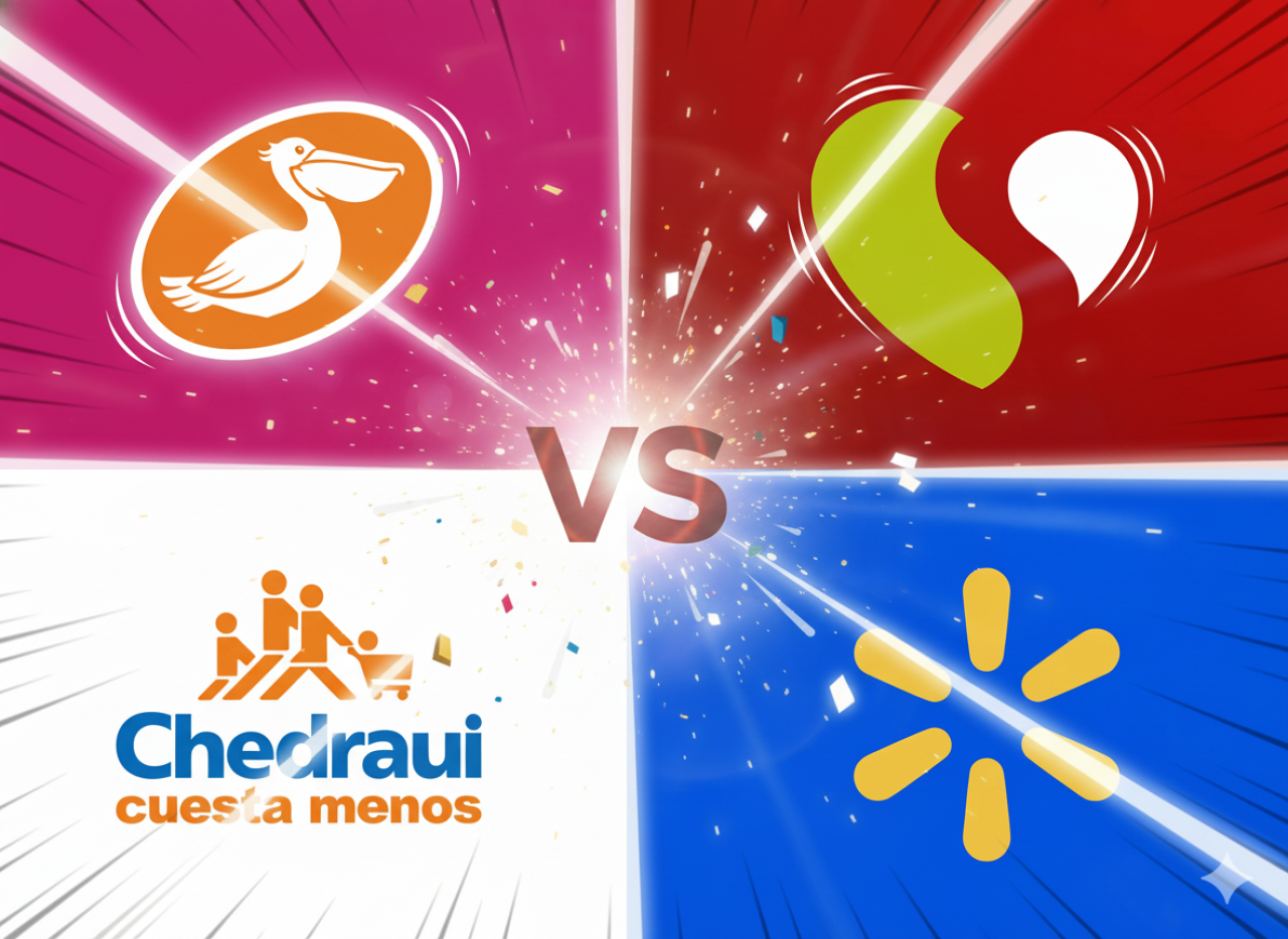Walmart, Soriana, Chedraui o La Comer: ¿quién es el verdadero rey de los supermercados en México?