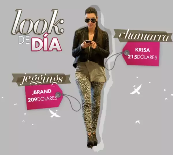 A Kim le encanta el animal print.