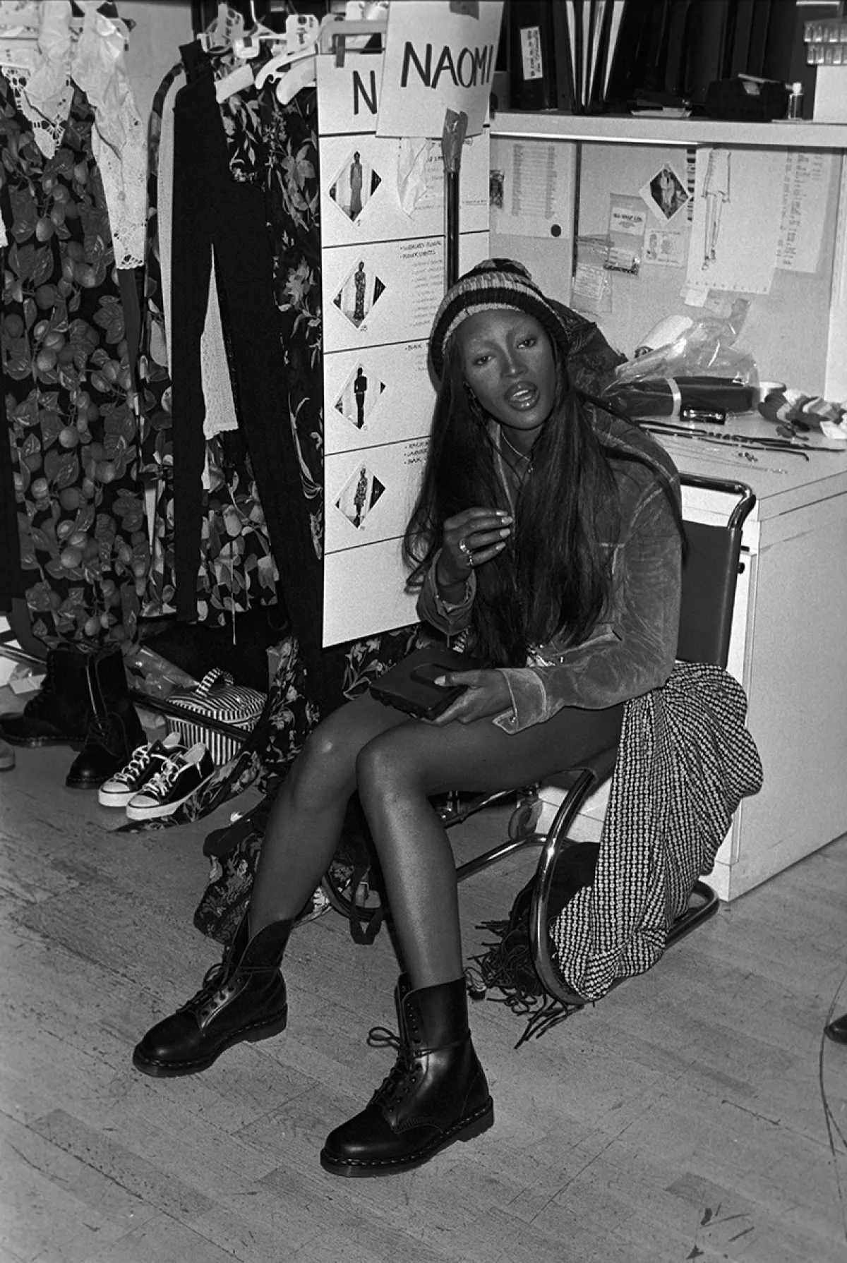 Perry Ellis Spring 1993 Runway Show, Backstage, New York