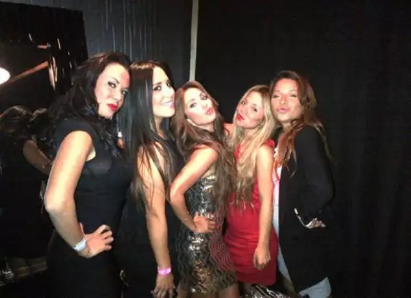 Anahía la pasó bien en su fiesta.