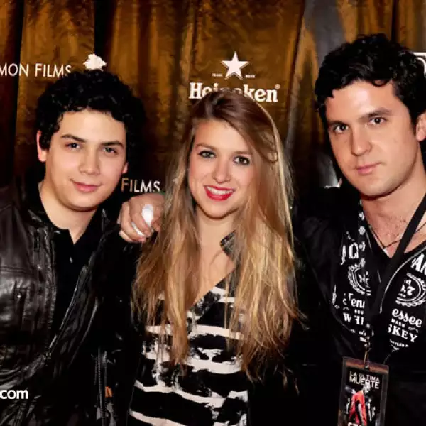 Rubén Pedraza,Charo Cantú y Rodrigo Almaraz