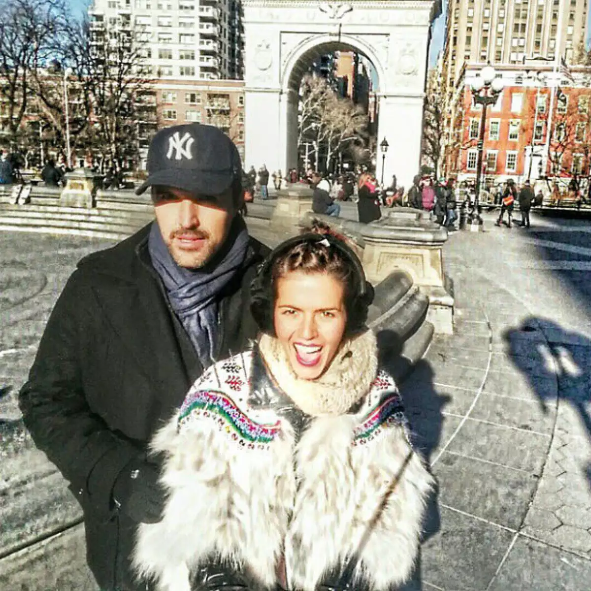 Es innegable el impecable estilo de Claudia cuando se trata de portar ropa invernal.