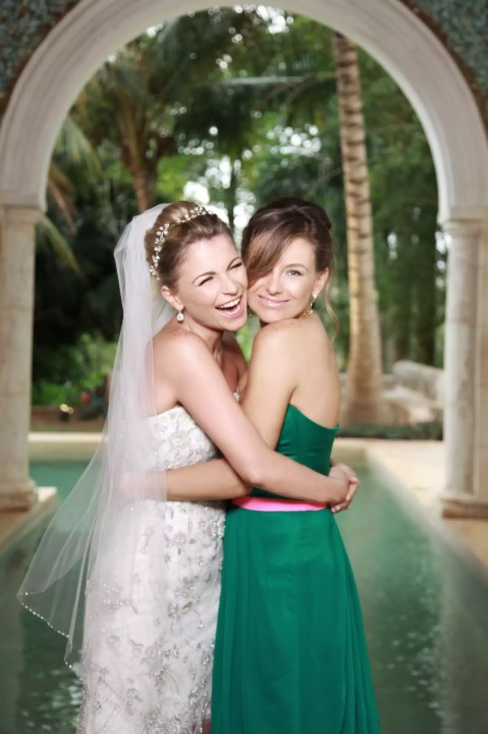 Ludwika y su hermana Dominika.