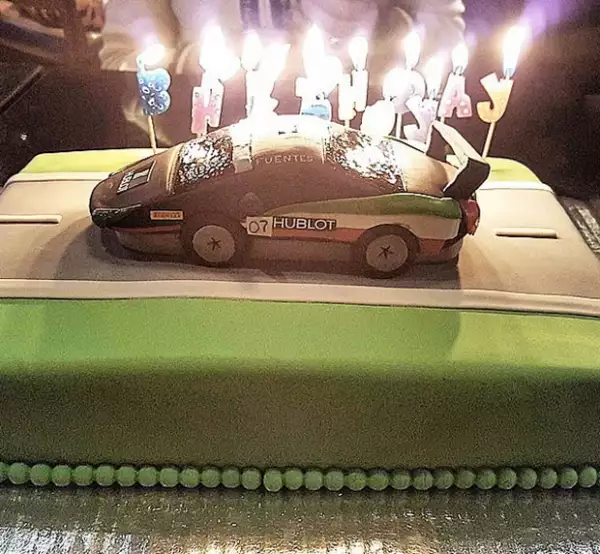 Nada más ad hoc para celebrar a Martín que este pastel.