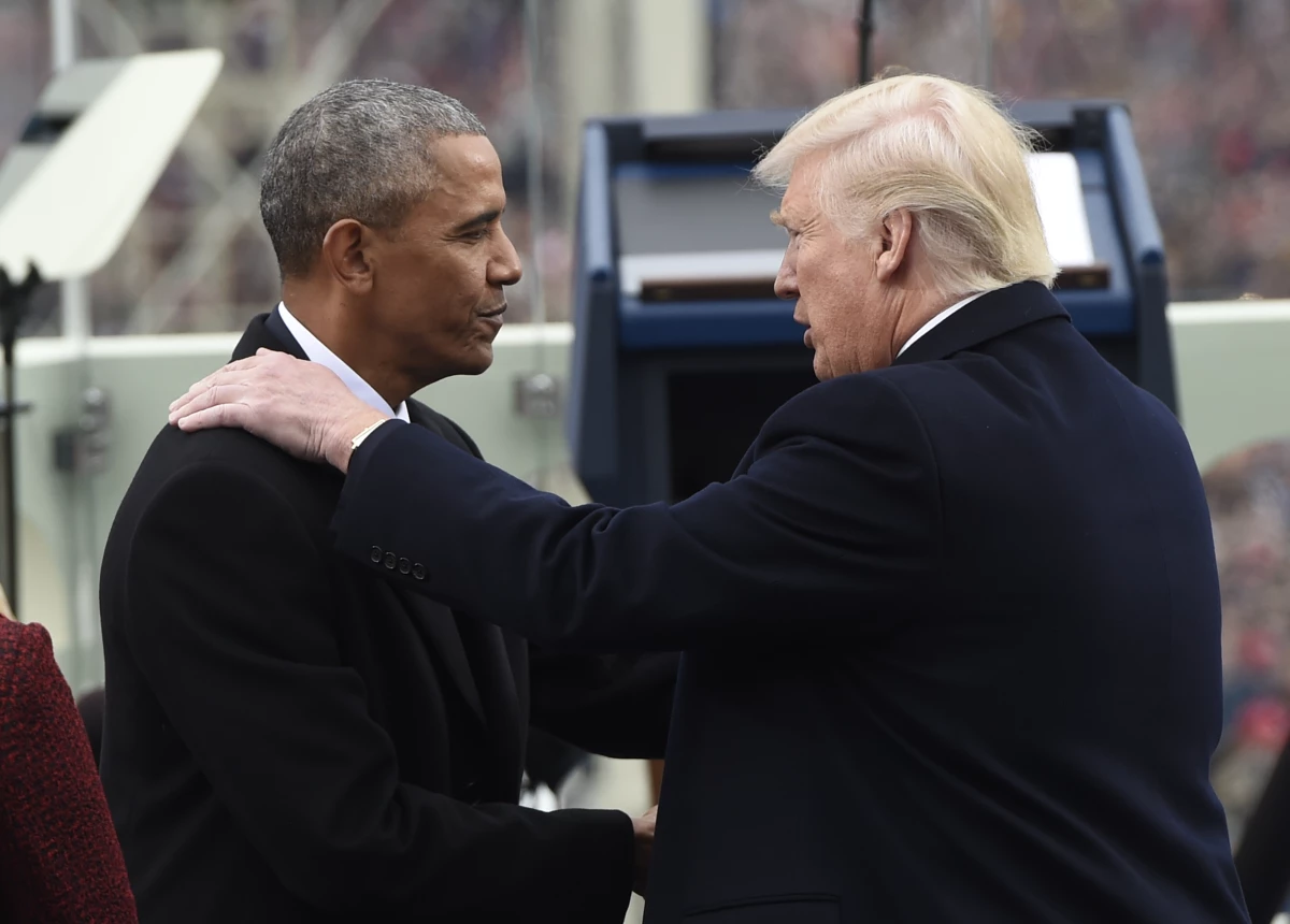 Donald Trump y Barack Obama