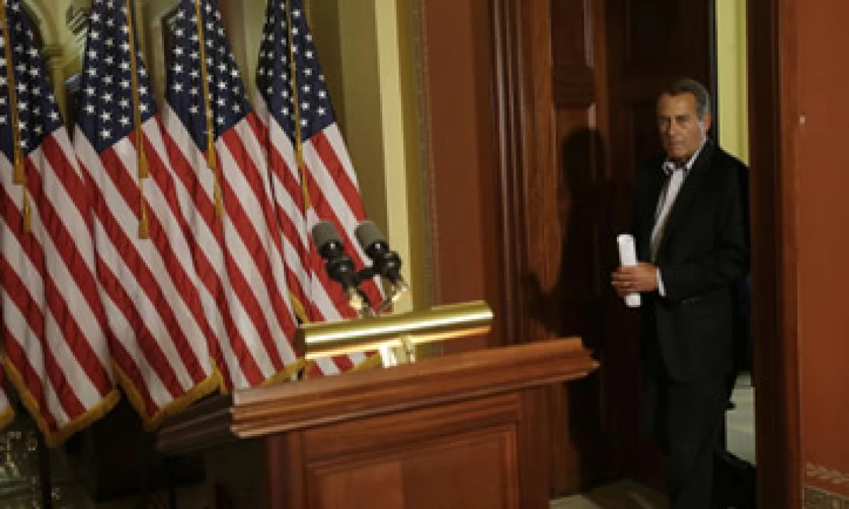 Boehner dijo que una llamada telefónica entre él y Obama, y nuevas conversaciones entre sus respectivos equipos el jueves, no lograron avances. (Foto: AP)