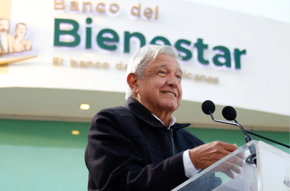 Andrés Manuel López Obrador encabezó la inauguración del Banco del Bienestar Sucursal Calpulalpan, Tlaxcala.