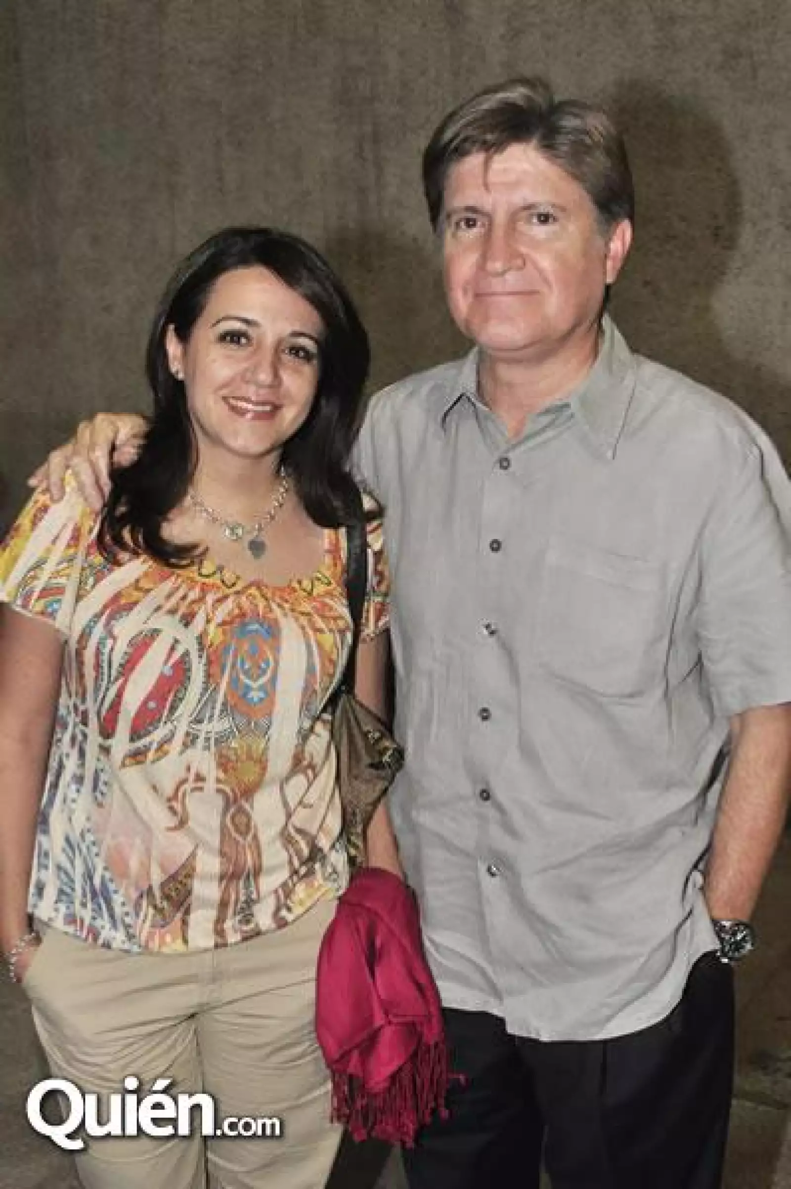 Dinorah Peña y Efraín Garza