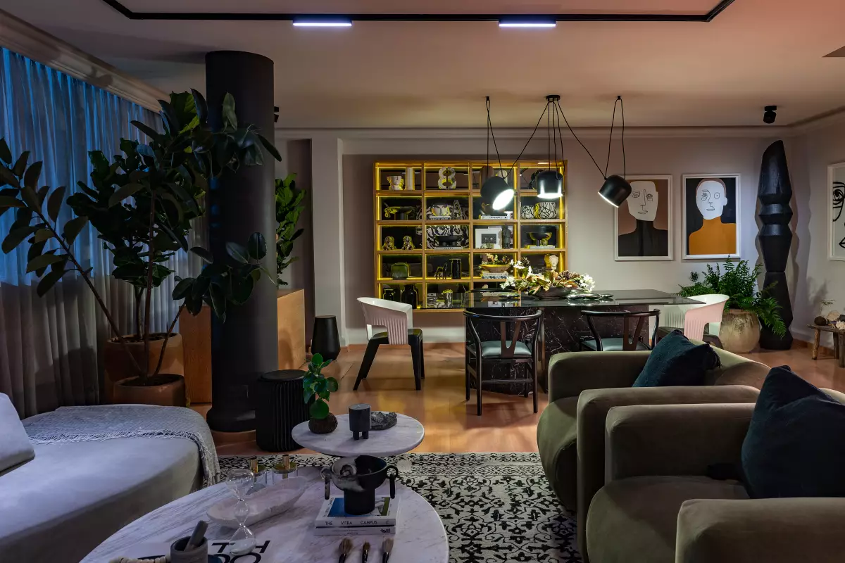 Luz en apartamento