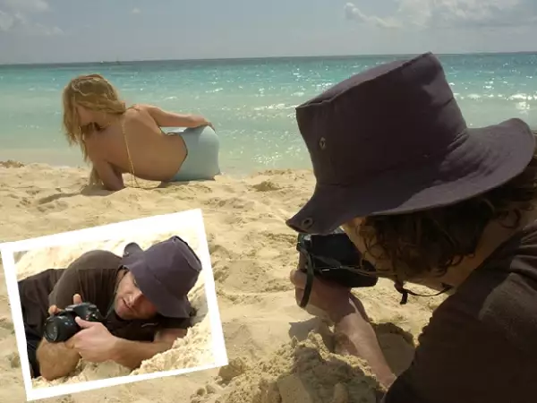 Adrián Burns fue el encargado de fotografiar a esta sirena