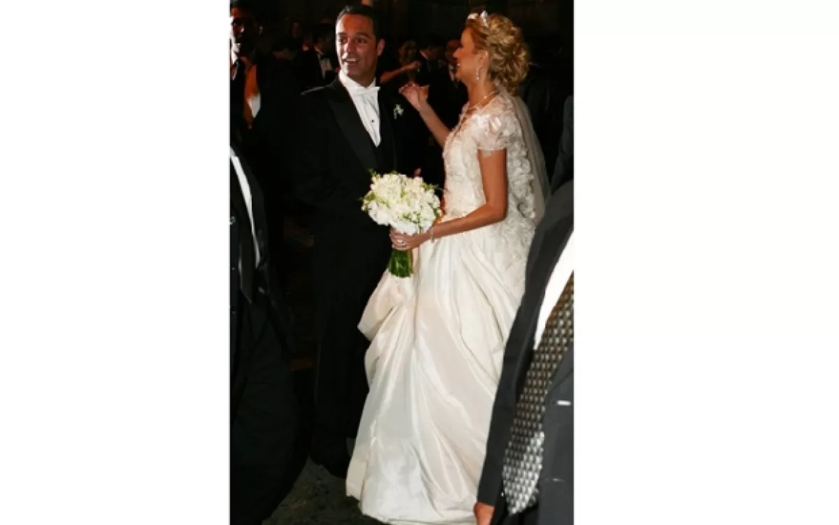 La novia se veía radiante