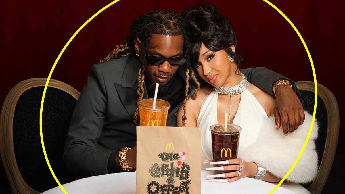 cardi b offset menu mcdonalds