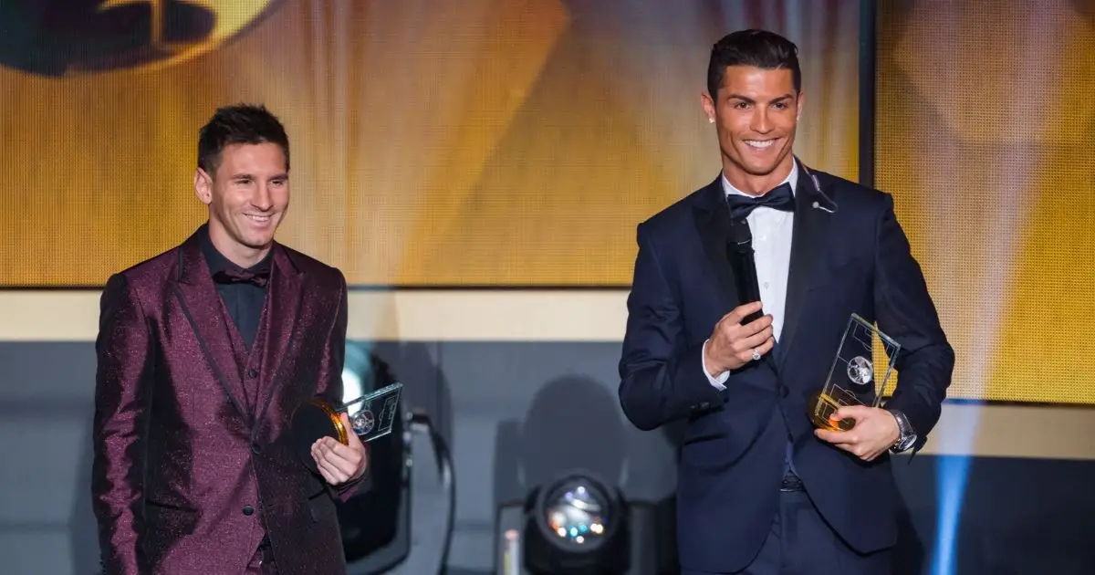 Lionel Messi y Cristiano Ronaldo 