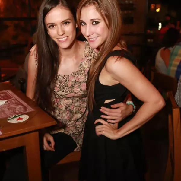 Ingrid González y Fernanda Díaz