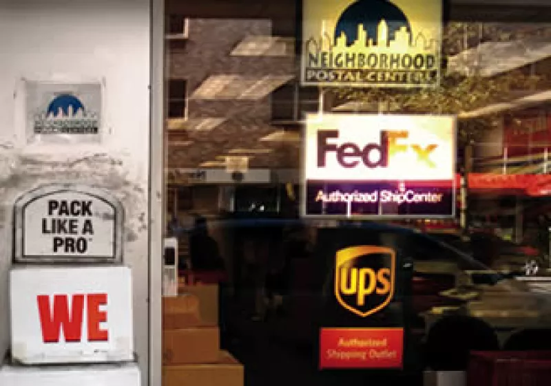 La dirección de la sede de JDW corresponde a una sucursal de UPS en Nueva York. (Foto: Hernán Iglesias)