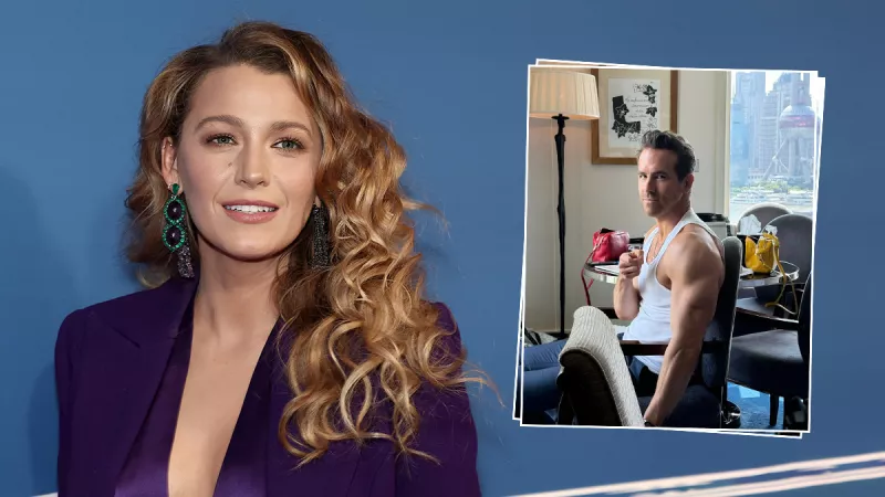 Blake Lively está sedienta por los músculos de Ryan Reynolds