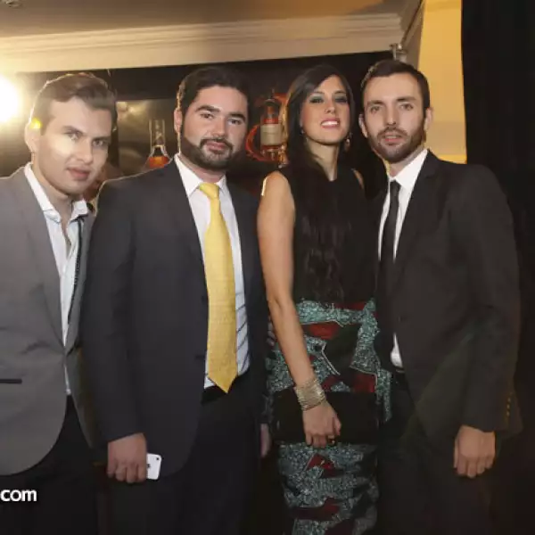 Juan Carlos Villalobos, Ricardo Dávila, Lorena Lefaure y Sergio Delgadillo