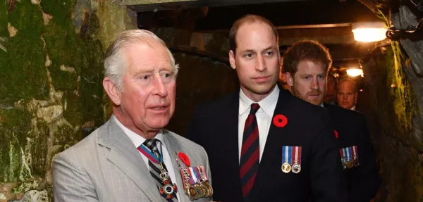 Príncipe Carlos, Príncipe William y Príncipe Harry