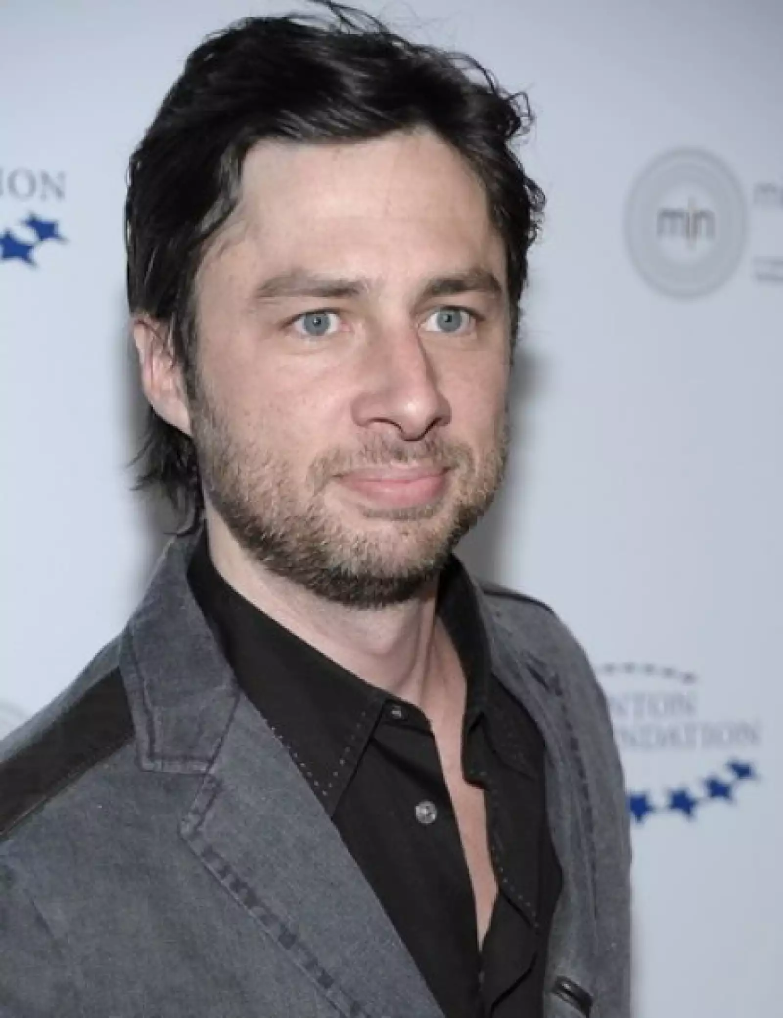 El actor Zach Braff, conocido por su papel como el Dr. John `JD´ Dorian en la serie de televisión Scrubs, no se perdió el evento.