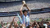 Argentina campeón del mundo en el Estadio Azteca (1986)