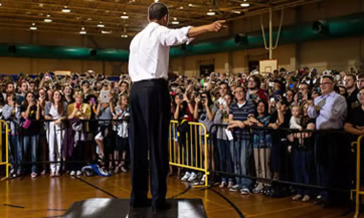 Los asesores de Obama pueden hacer poco para contrarrestar el impacto en la campaña del presidente por la crisis en Europa. (Foto tomada de CNNMoney)