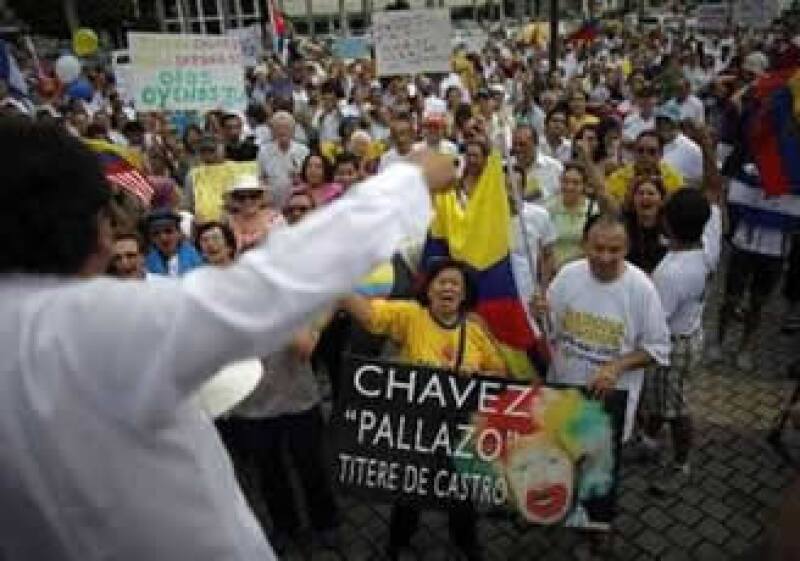 El mandatario venezolano expresó su rechazo a las manifestaciones en su contra. (Reuters)
