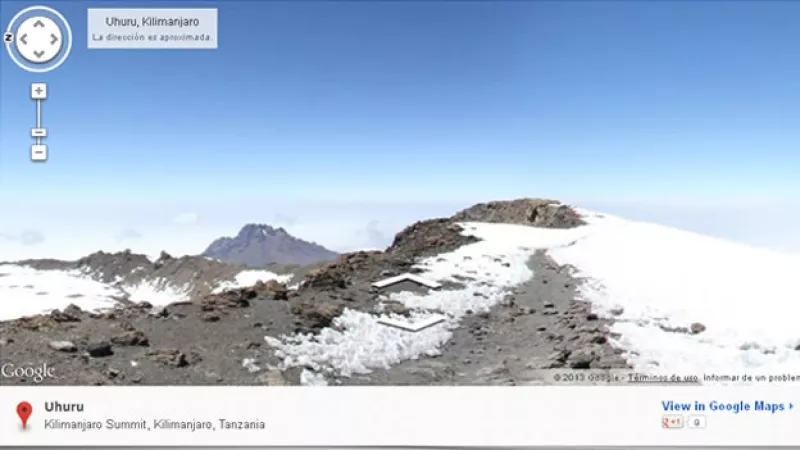 google street view cumbres
