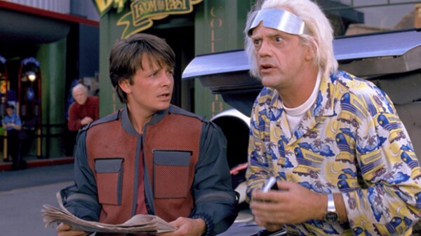 Así lucían los actores en 1985, cuando se lanzó la película.