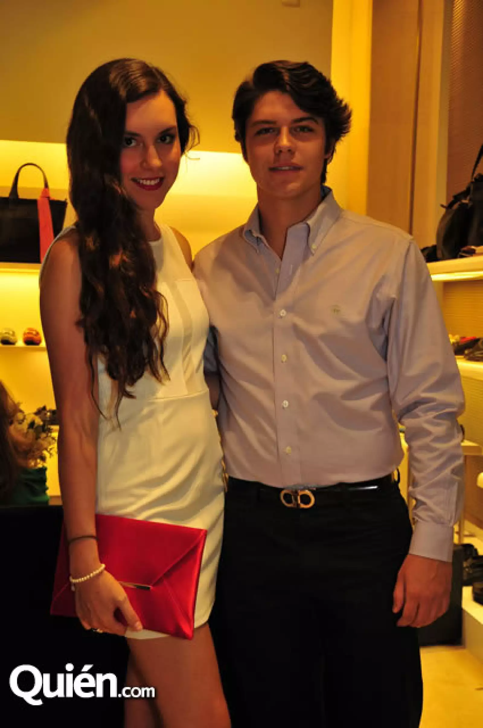Greta Farías y Bruno Rosas