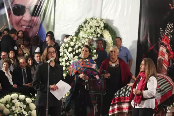 Homenaje en Garibaldi para Chavela Vargas.