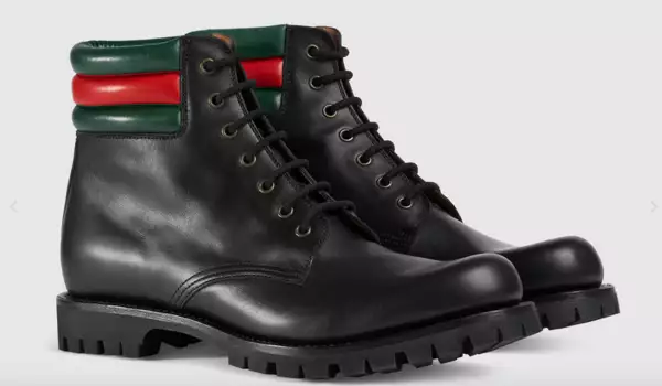 Bota Gucci negra